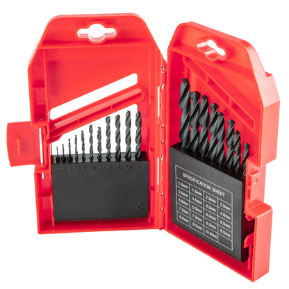 Top Tools Csigafúró készlet 19db, 1-10mm 60H719