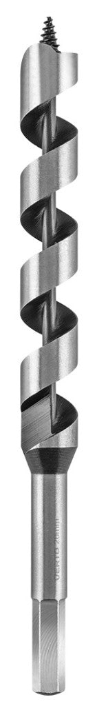 VERTO Fafúró készlet, spirál, 230mm, 6db 60H800