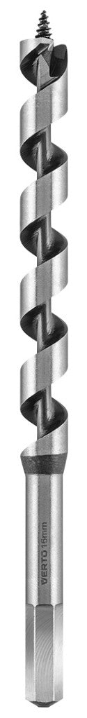 VERTO Fafúró készlet, spirál, 230mm, 6db 60H800