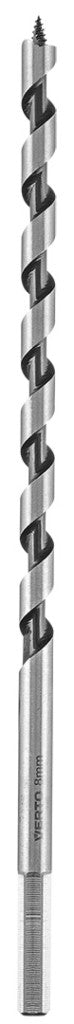 VERTO Fafúró készlet, spirál, 230mm, 6db 60H800