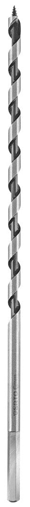 VERTO Fafúró készlet, spirál, 230mm, 6db 60H800