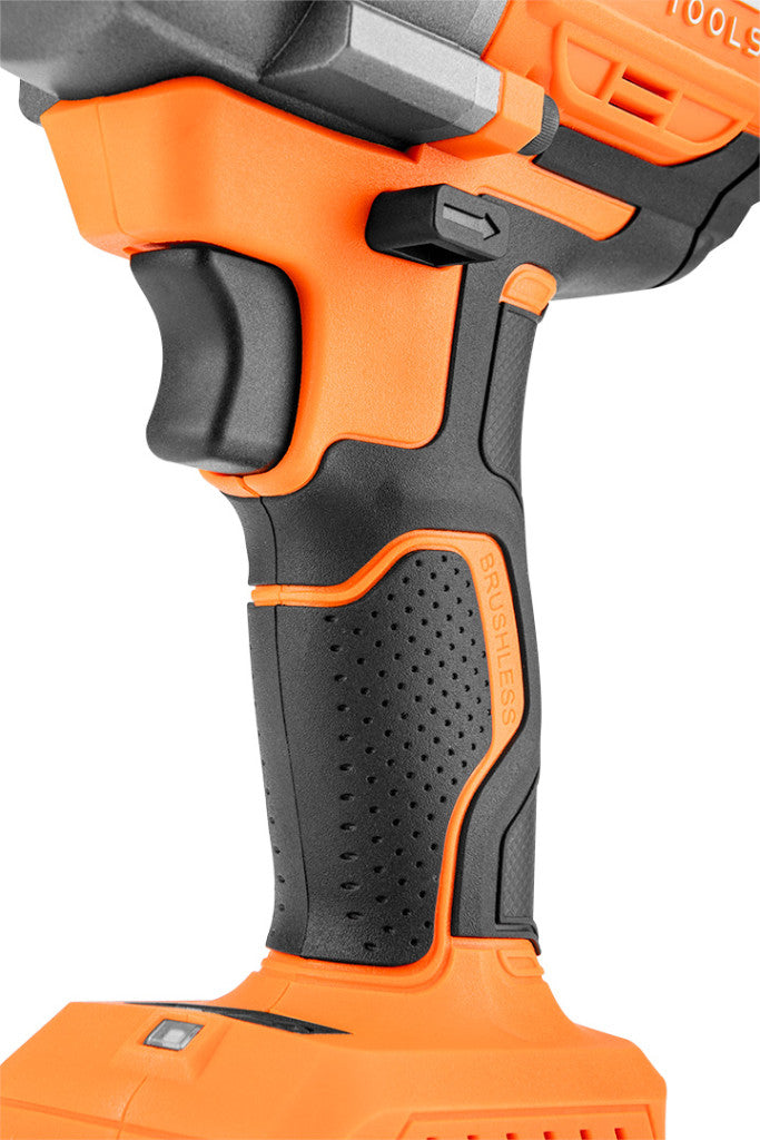 NEO TOOLS Akkus szénkefementes ütvecsavarozó, 1/2" (négyszög) Energy+, 18V, 850Nm, akku nélkül 3 év garanciával 04-608
