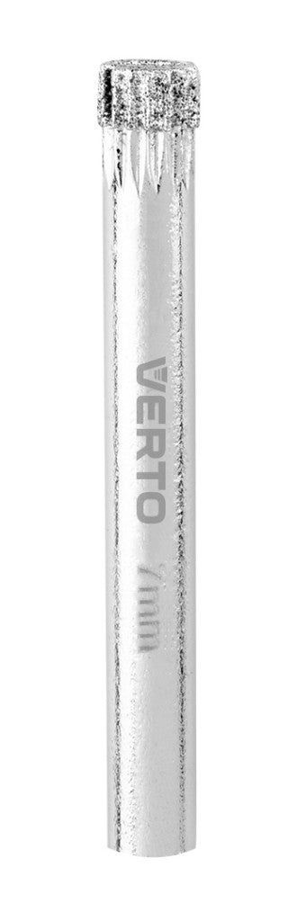 VERTO Gyémánt fúrókészlet 8db 5-12mm fúrószár, fúrószár vezető 60H840