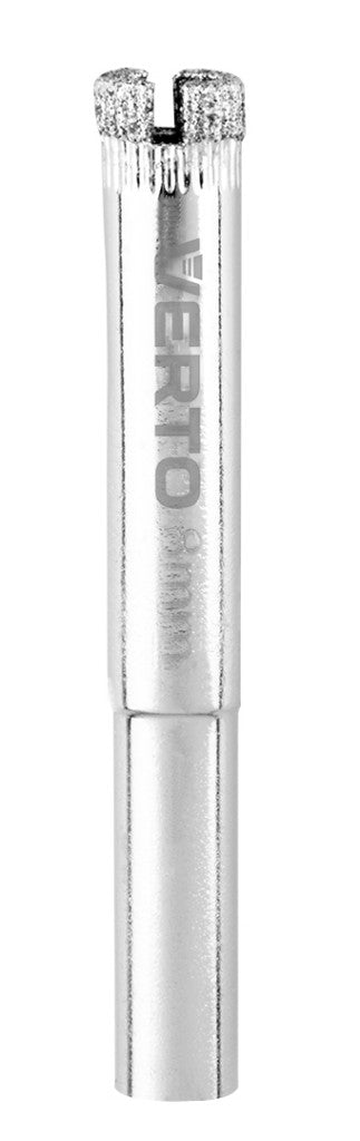 VERTO Gyémánt fúrókészlet 8db 5-12mm fúrószár, fúrószár vezető 60H840