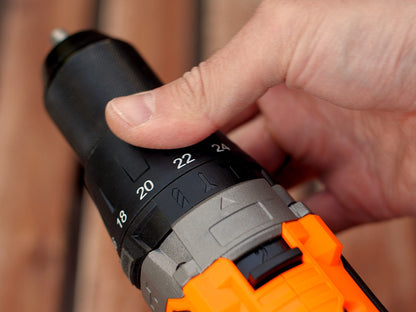 NEO TOOLS Akkus szénkefementes fúró, csavarozó, ütvefúró, Energy+, 100Nm 3 év garanciával 04-616
