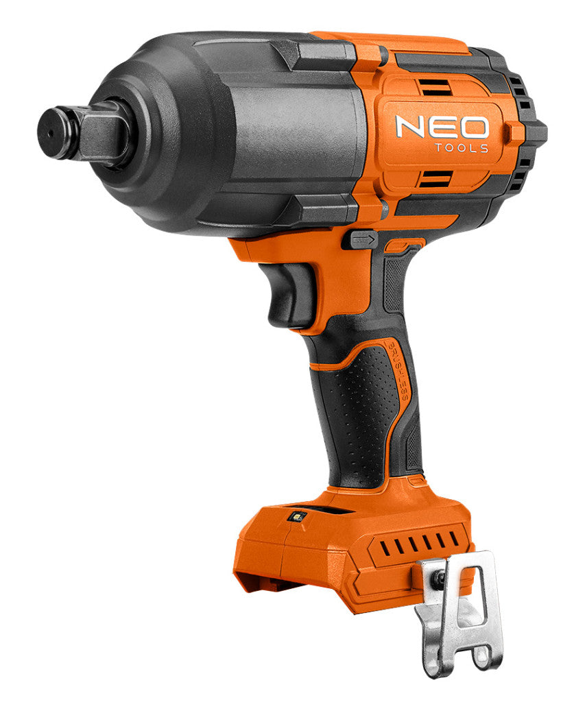 NEO TOOLS Akkus szénkefementes ütvecsavarozó 1/2"(négyszög), Energy+, 18V, 1100NM akku nélkül!!! 3 év garanciával 04-618