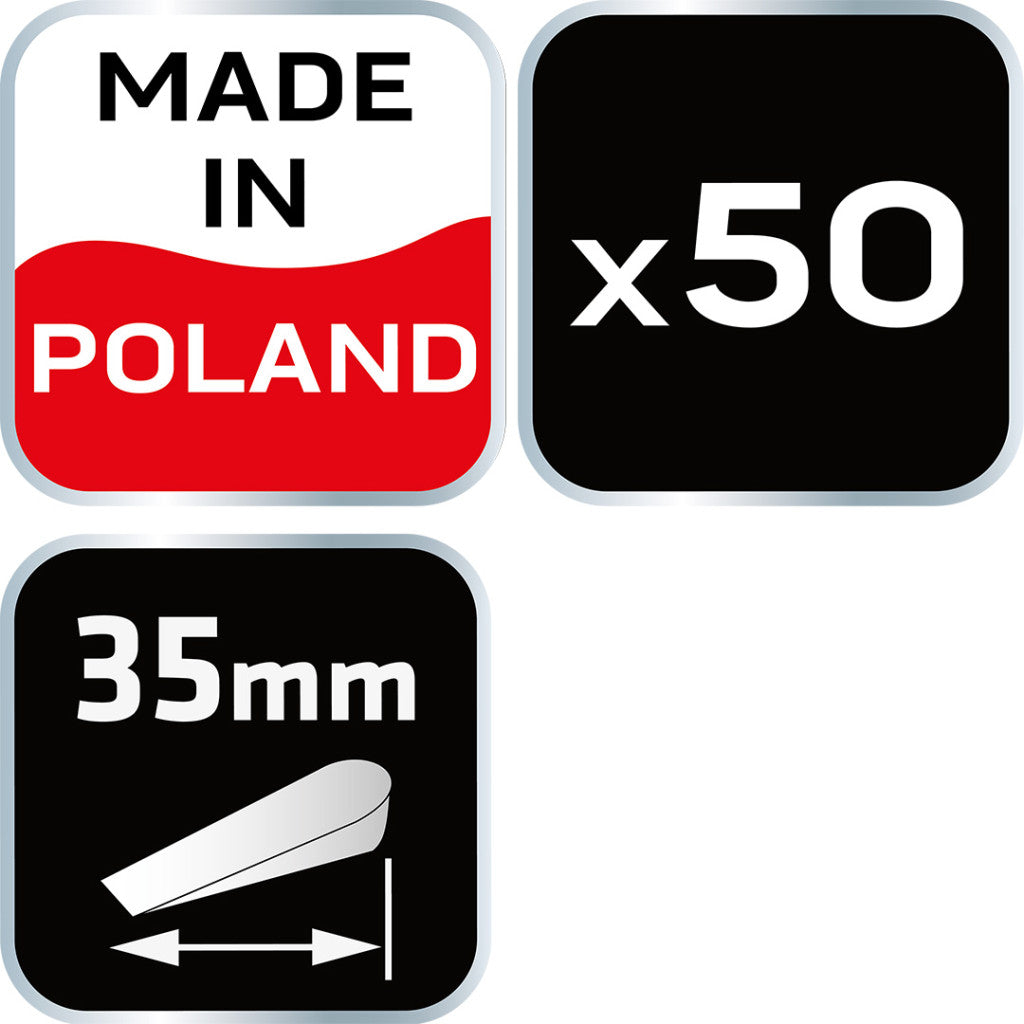 NEO TOOLS CSEMPEÉK 50db 35mm 61-122