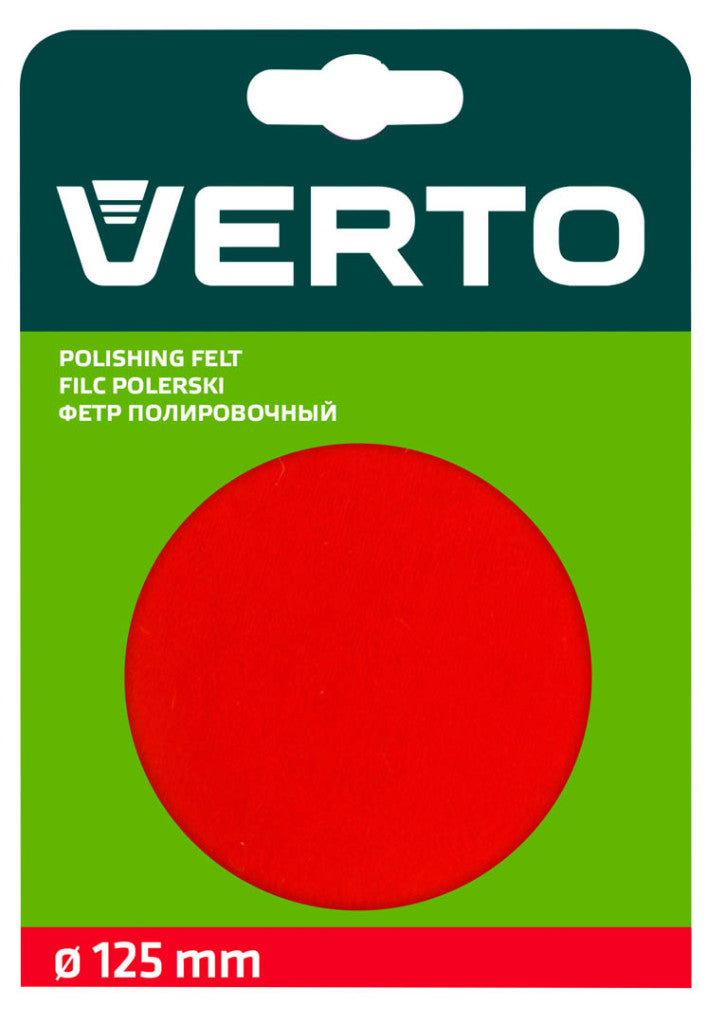 VERTO POLÍRKORONG filc 125mm 61H700