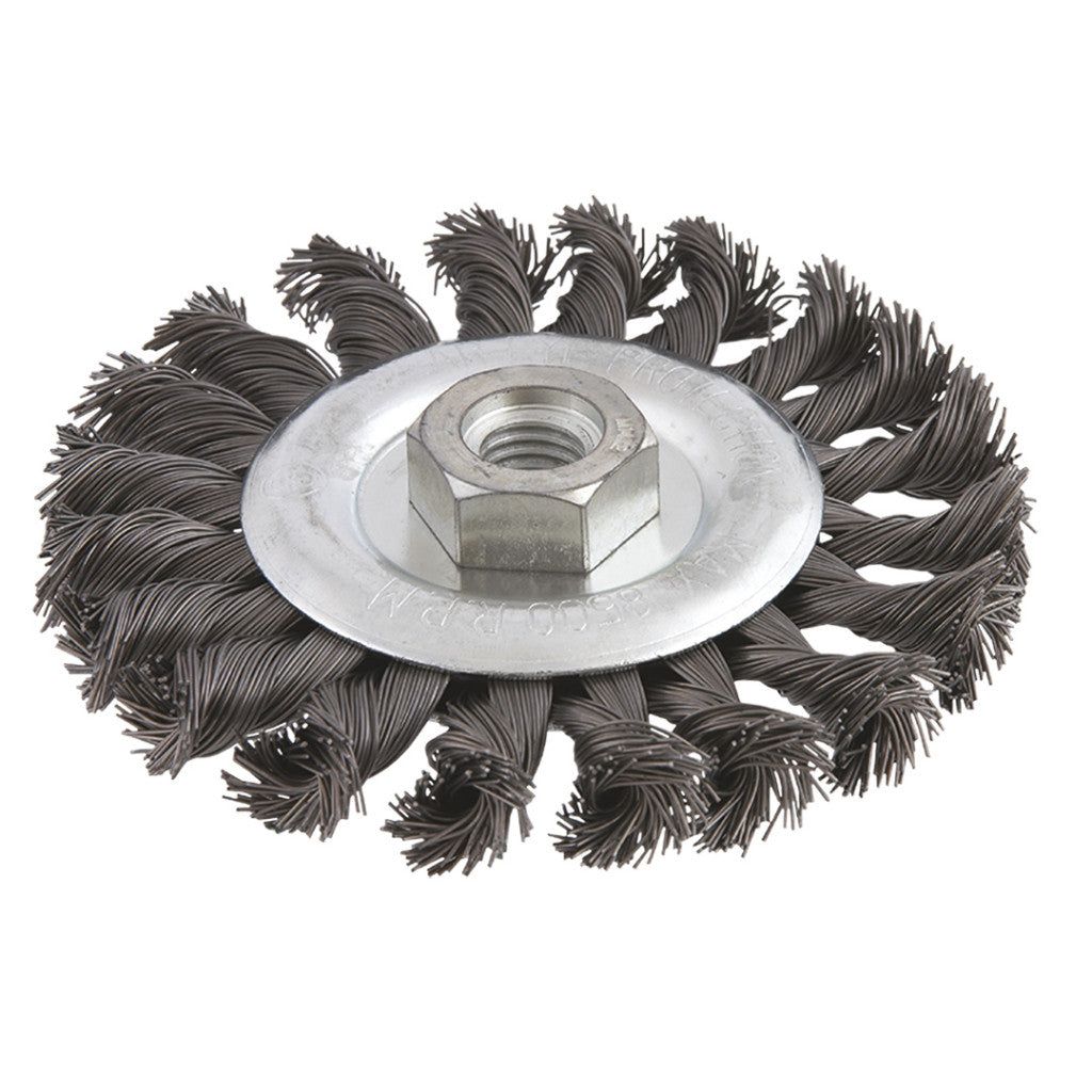 VERTO DRÓTKORONG KÖRKEFE SODROTT 115mm M14 62H140
