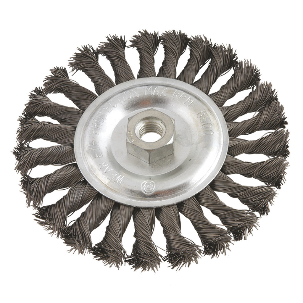 VERTO DRÓTKORONG KÖRKEFE SODROTT 150mm M14 62H141