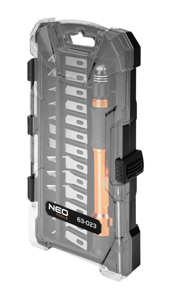 NEO TOOLS Dekorkés készlet, 14db-os, alumínium nyéllel 63-023