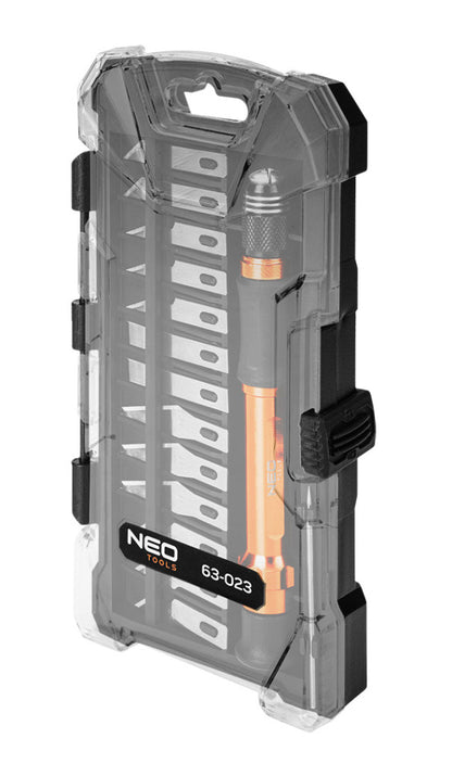 NEO TOOLS Dekorkés készlet, 14db-os, alumínium nyéllel 63-023