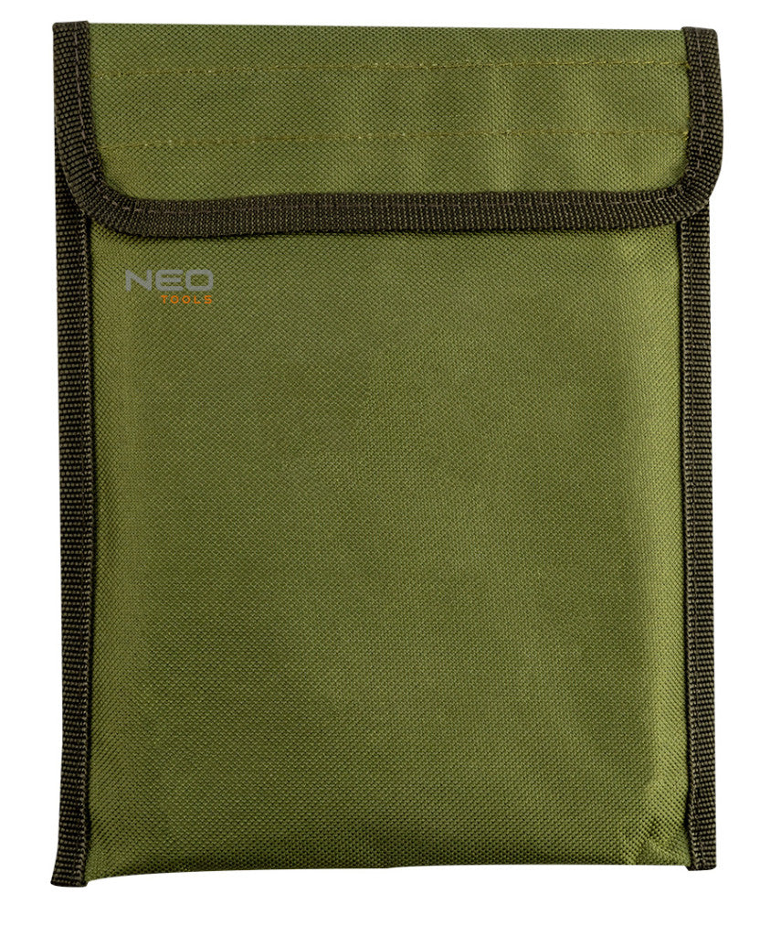NEO TOOLS Kemping tűzhely, összecsukható, rozsdamentes acél, 16*11.5/12.8cm, súly 369g, szövet tokkal 63-126