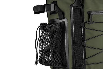 NEO TOOLS Vízálló hátizsák 600D, 30L, 32x63x18cm, sötétzöld 63-131