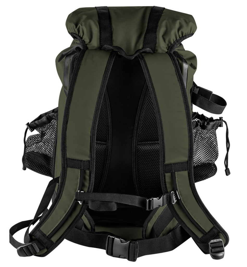 NEO TOOLS Vízálló hátizsák 600D, 30L, 32x63x18cm, sötétzöld 63-131