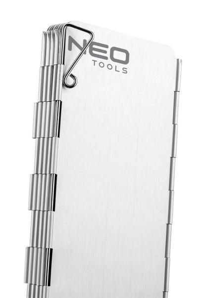 NEO TOOLS Szélárnyékoló kemping gázégőhöz, 840(ker)x240mm(mag) 63-142