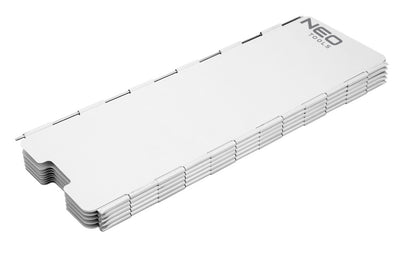 NEO TOOLS Szélárnyékoló kemping gázégőhöz, 840(ker)x240mm(mag) 63-142
