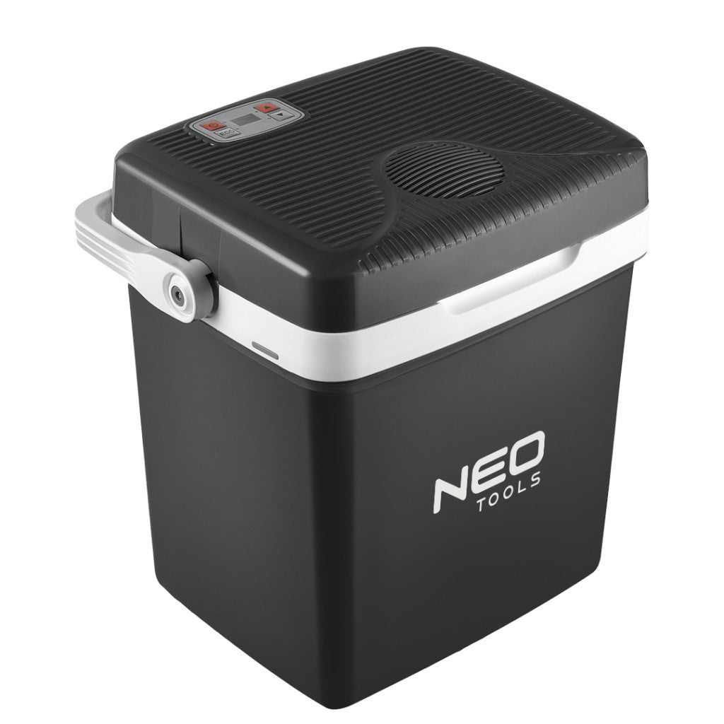 NEO TOOLS Kemping fűtő- hűtőláda, 230V/12V, 26 liter, 405 x 320 x 430mm 63-152