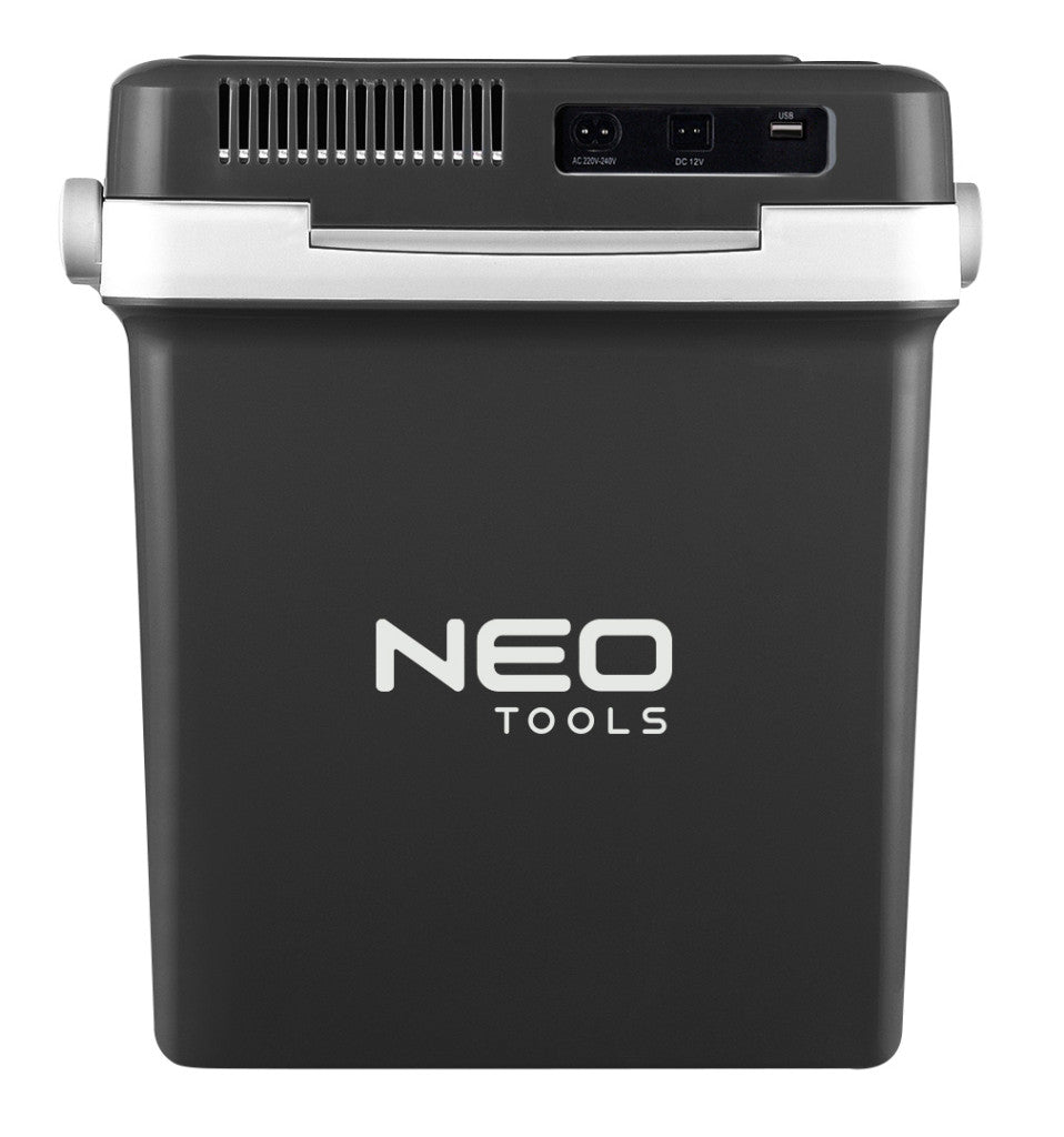 NEO TOOLS Kemping fűtő- hűtőláda, 230V/12V, 26 liter, 405 x 320 x 430mm 63-152