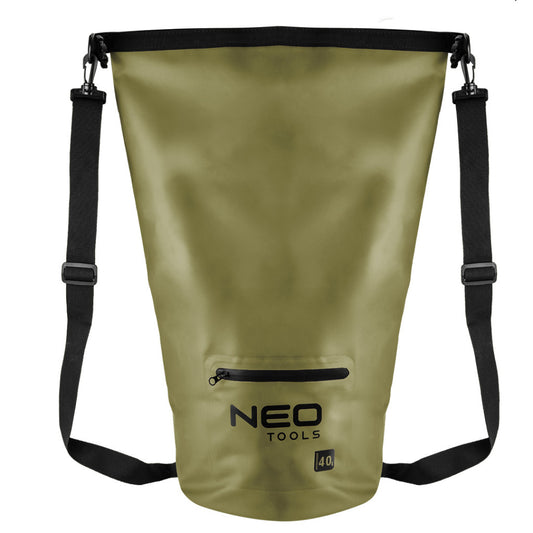 NEO TOOLS Vízálló hátizsák, PVC, 28X65cm, 40L 63-162