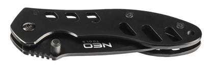 NEO TOOLS ÖSSZECSUKHATÓ KÉS, 90MM-ES PENGE, TÖBBCÉLÚ FELHASZNÁLÁSRA 63-181