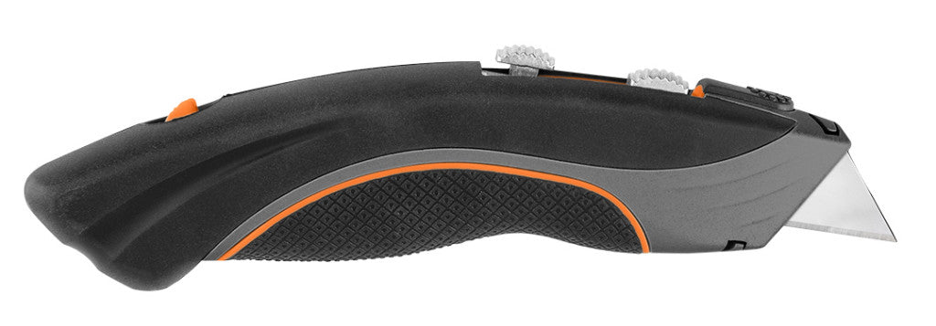 NEO TOOLS Trapézpengés kés, fémházas  6db kampós és trapéz pengével 63-700