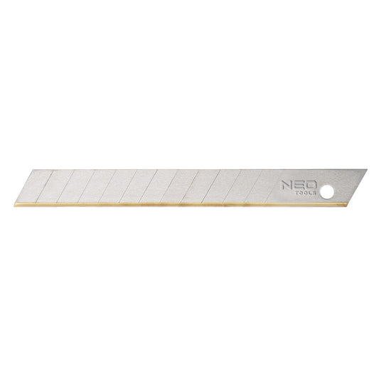 NEO TOOLS Törhető penge titán éllel 9mm, 10db 64-220