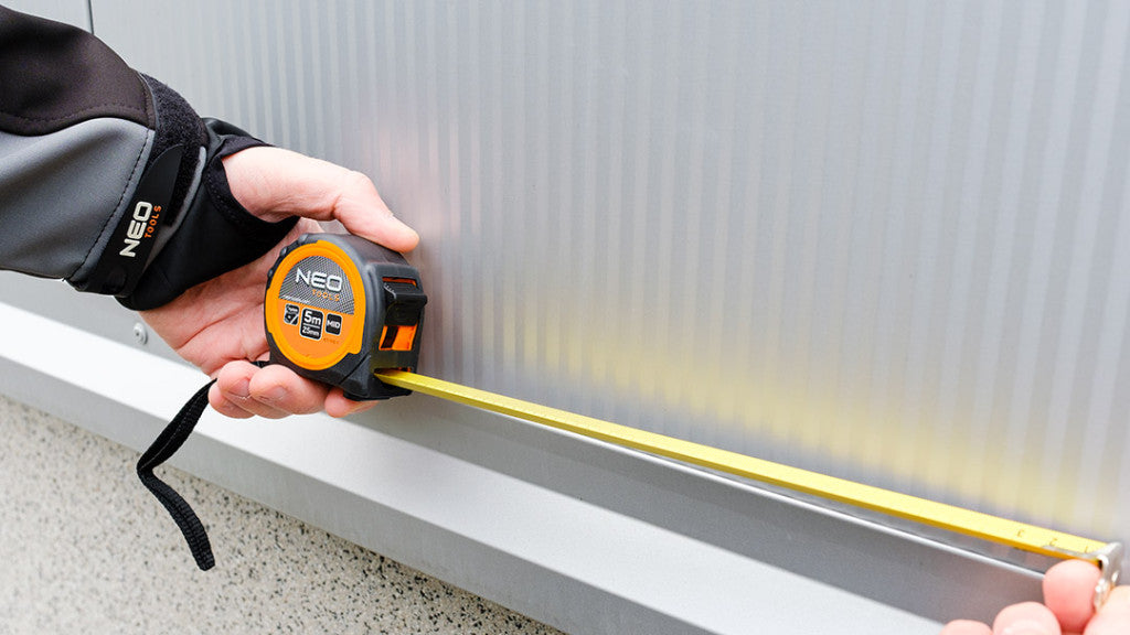 NEO TOOLS Mérőszalag 5m / 25mm, mágneses, dupla fékes 67-115-1