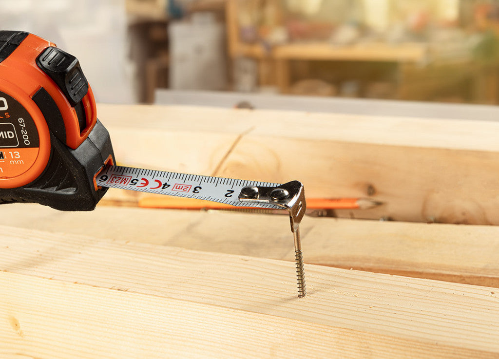 NEO TOOLS Mini mérőszalag, 2 m x 13 mm, Rendelési egység: 24db 67-200