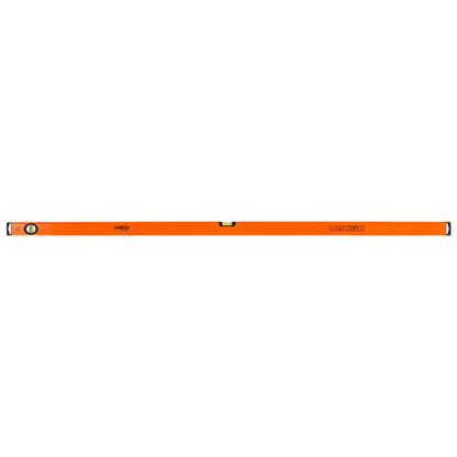 NEO TOOLS Vízmérték, alumínium, 2 libella, mart talp, 150cm, Minimum rendelés: 3db 25 év garanciával 71-086