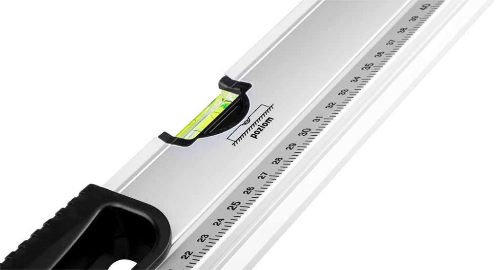 NEO TOOLS Vízmérték, alumínium, lejtésmérő, 5 libella, fogantyú, 60cm 71-122