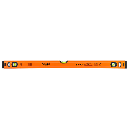 NEO TOOLS Vízmérték, alu, 3 libellás, S 300, 80cm 71-133