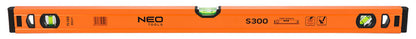 NEO TOOLS Vízmérték, alu, 3 libellás, S 300, 80cm 71-133