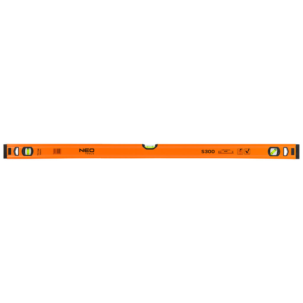 NEO TOOLS Alumínium vízmérték S 300, 3 libellás, 100 cm 71-134