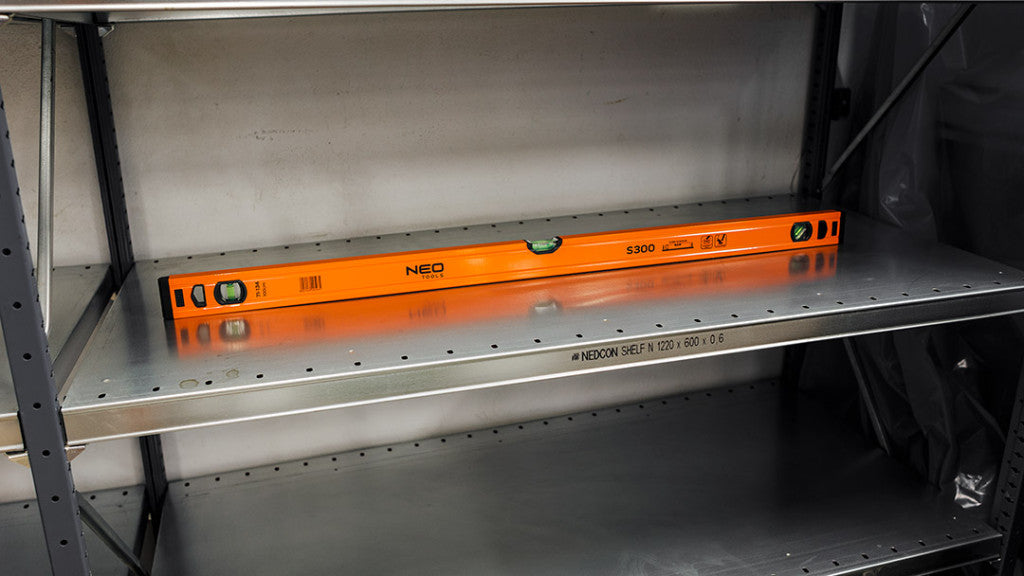 NEO TOOLS Alumínium vízmérték S 300, 3 libellás, 100 cm 71-134