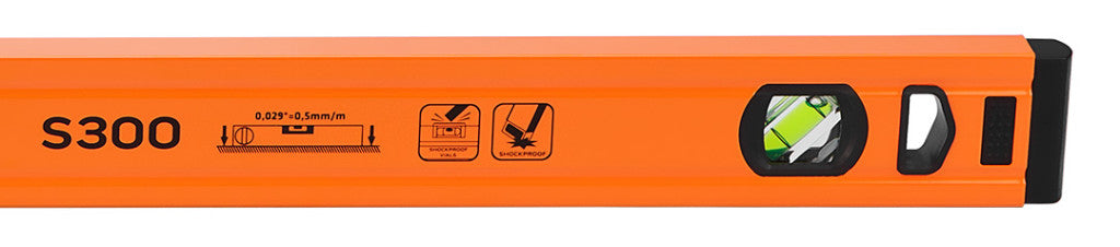 NEO TOOLS Alumínium vízmérték S 300, 3 libellás, 100 cm 71-134