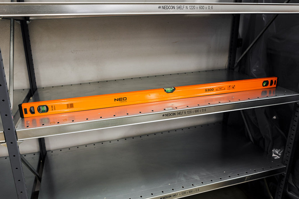 NEO TOOLS Alumínium vízmérték S 300, 3 libellás, 120 cm 71-135