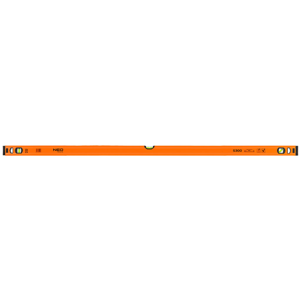 NEO TOOLS Alumínium vízmérték S 300, 3 libellás, 150 cm 71-136