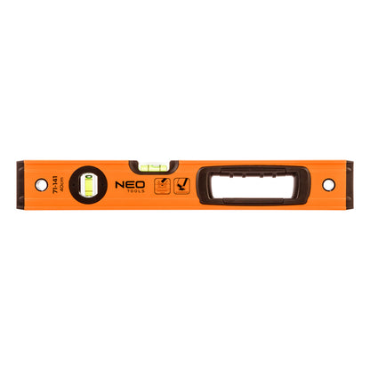 NEO TOOLS Vízmérték, alu, 2 libella, 1 fogantyú, S 400, 40cm 71-141