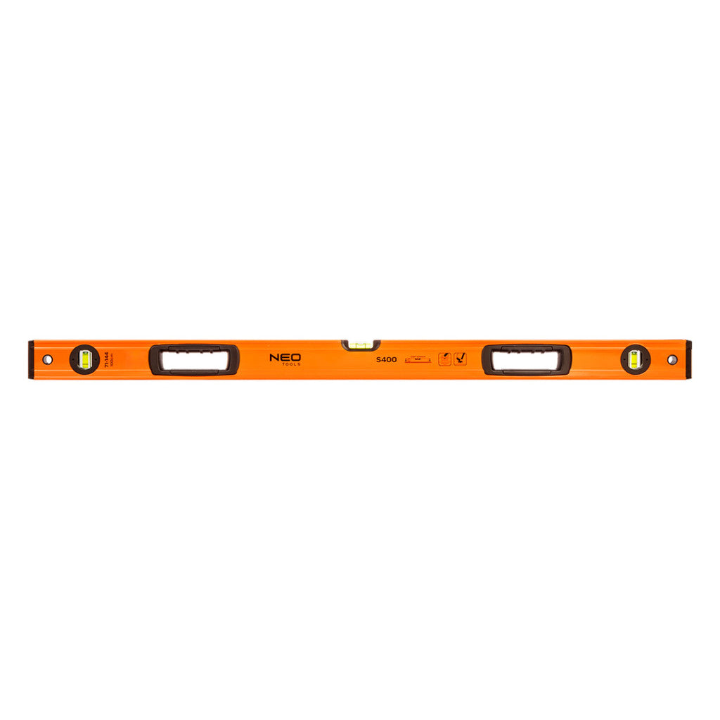 NEO TOOLS Vízmérték, alu, 3 libella, 1 fogantyú, S 400, 100cm 71-144