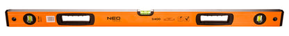 NEO TOOLS Vízmérték, alu, 3 libella, 1 fogantyú, S 400, 100cm 71-144