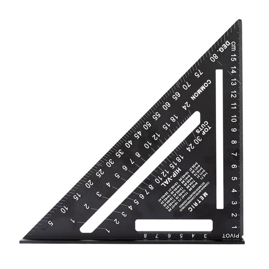 NEO TOOLS Talpas derékszög, alumínium, 45 fokos szárral, mérőskálával, 183mm 72-102