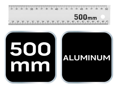 NEO TOOLS Derékszög 500mm aluminium 72-147