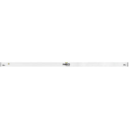 NEO TOOLS Ölesléc, 300cm - 2 libella, vízszintes, függőleges, Minimum rendelés: 3db 72-525