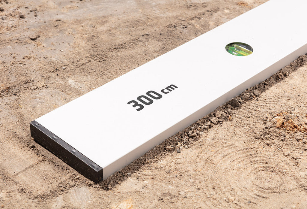 NEO TOOLS Ölesléc, 300cm - 2 libella, vízszintes, függőleges, Minimum rendelés: 3db 72-525