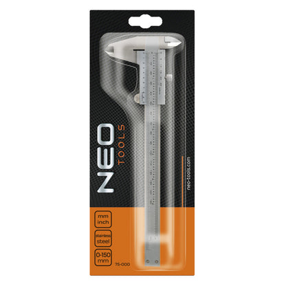 NEO TOOLS TOLÓMÉRŐ 150mm, ROZSDAMENTES 25 év garanciával 75-000