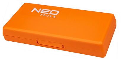 NEO TOOLS Mikrométer, műanyag tokban, 25-50mm 75-021