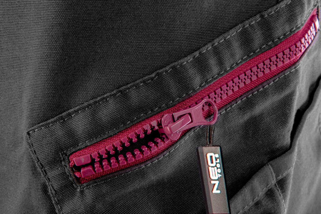 NEO TOOLS Női munkanadrág, 65% pamut, 35% polyester, 245 g/m2, L 80-220-L