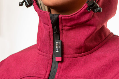 NEO TOOLS Női Softshell, Víz- és szélálló Munkadzseki, vízállóság:8000, Lélegző:1000, XL 80-550-XL