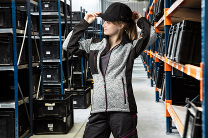 NEO TOOLS Női Kötött munkadzseki, softshell betétekkel, XXL 80-555-XXL